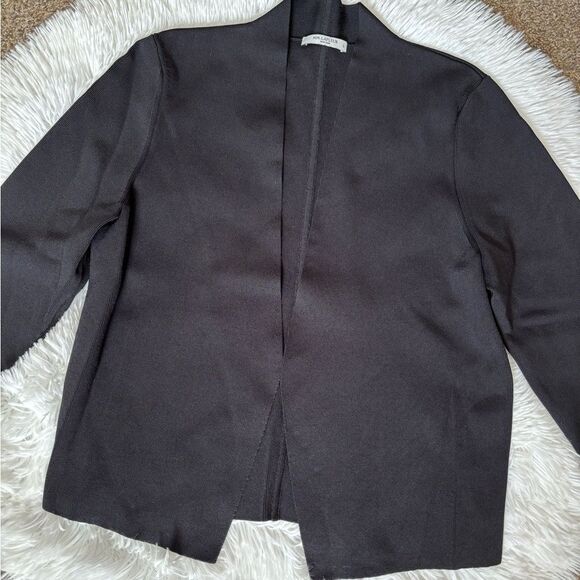 MM. Lafleur The Sant Ambroeus Jardigan Jacket Black Womens Large Career Wear - Picture 4 of 7
